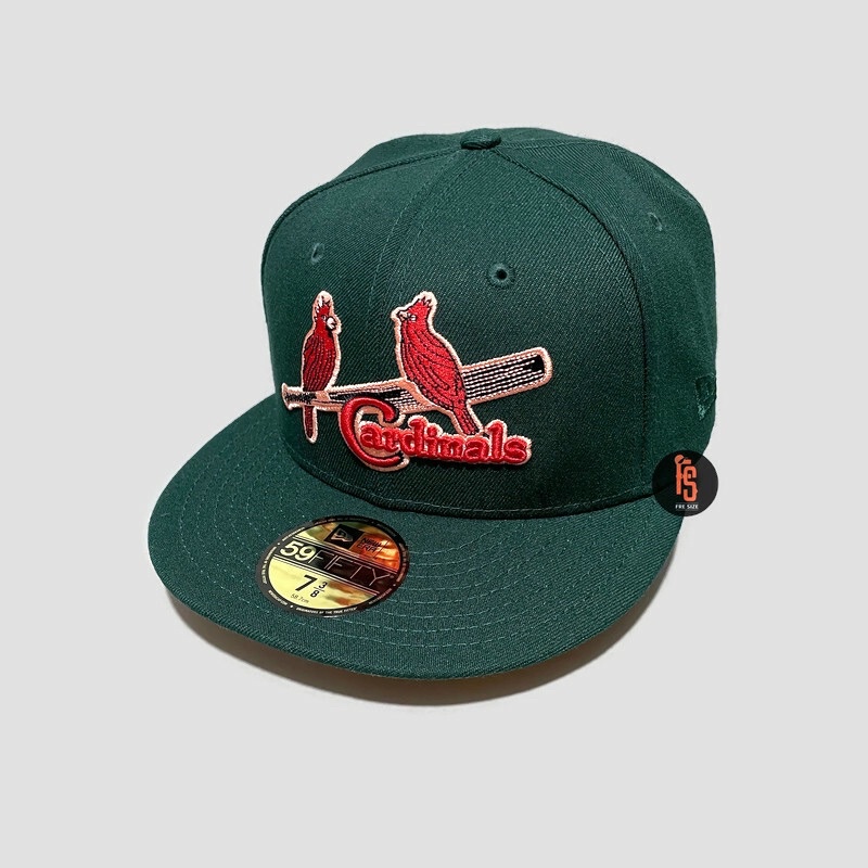 TOPI NEW ERA ORIGINAL 5950 WS 1934 SAINT LOUIS CARDINALS R GREEN UV PEACH