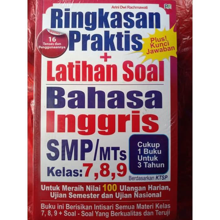 Ringkasan Praktis Latihan Soal Bahasa Inggris Smp Mts Arini Dwi R Shopee Indonesia