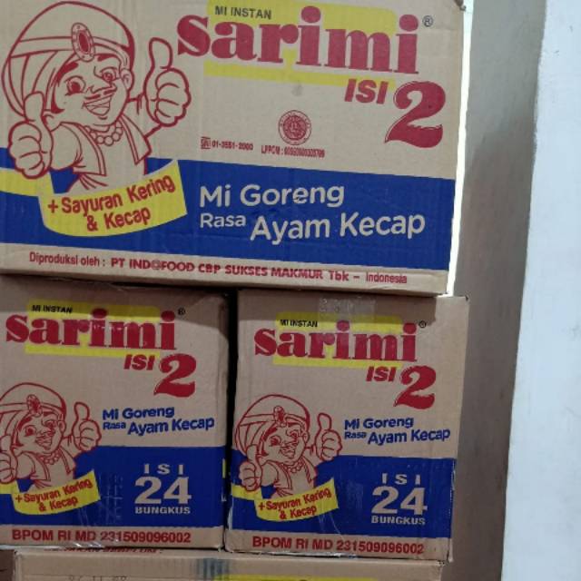 

Sarimi isi 2 goreng isi 24 pcs / dus