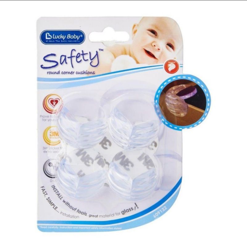 Lucky Baby SAFETY Round Corner Cushions (Pengaman pinggiran meja)