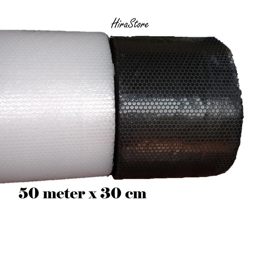 

>SET-0156!! bubblewrap 50 meter x 30 cm plastik bubble tebal pekat lentur (ekspedisi 1 roll/per chec