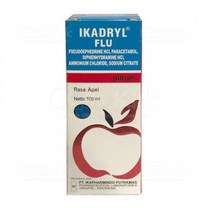 Ikadryl Flu Syrup 60 ml
