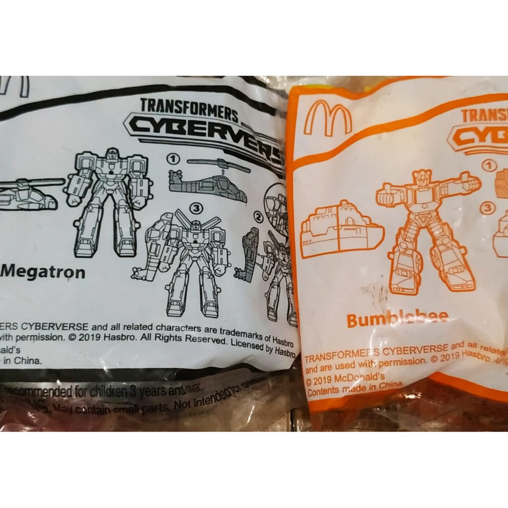 Mainan Happy Meal Transformer McD McDonald