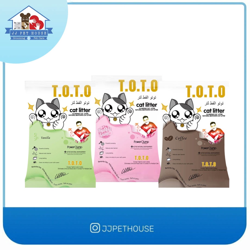 PASIR KUCING GUMPAL TOTO 25 LITER