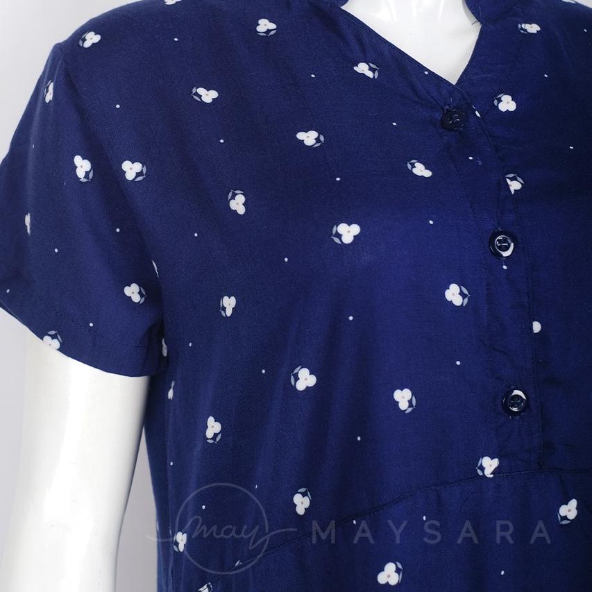 ➯ YASMIN DRESS SERIES Baju Menyusui Homedress Bukaan Kancing Depan ➭