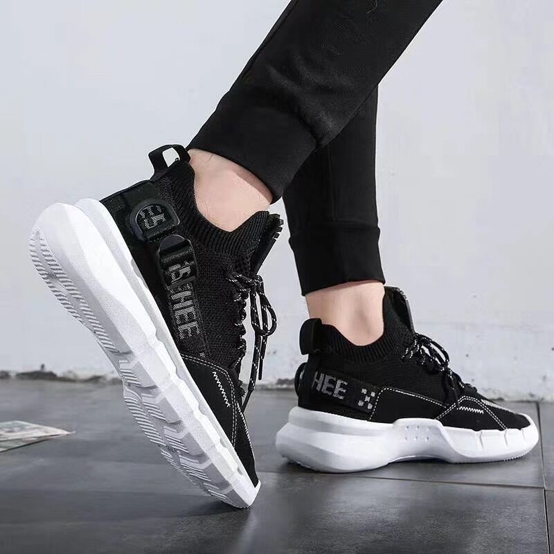 Sepatu Sneakers Pria kasual Nyaman mesh breathble Sneakers impor mode Sepatu Cowok Kekinian Keren