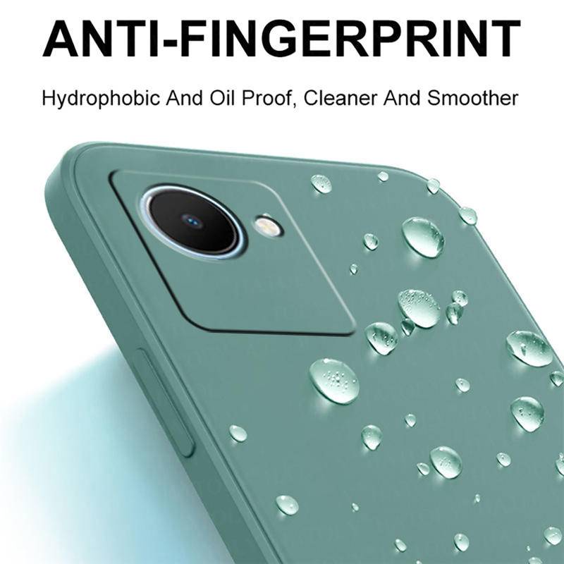 Casing Soft Case Bumper Silikon Cair Untuk Realme C30 / C31 / C30