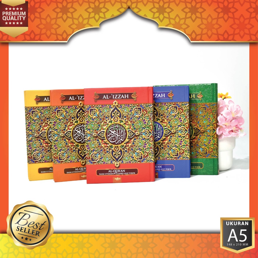 Al Quran Tanpa Terjemah  Al Izzah A5, Alquran Sedang Tanpa Terjemahan, Alquran Tilawah, Alquran A5