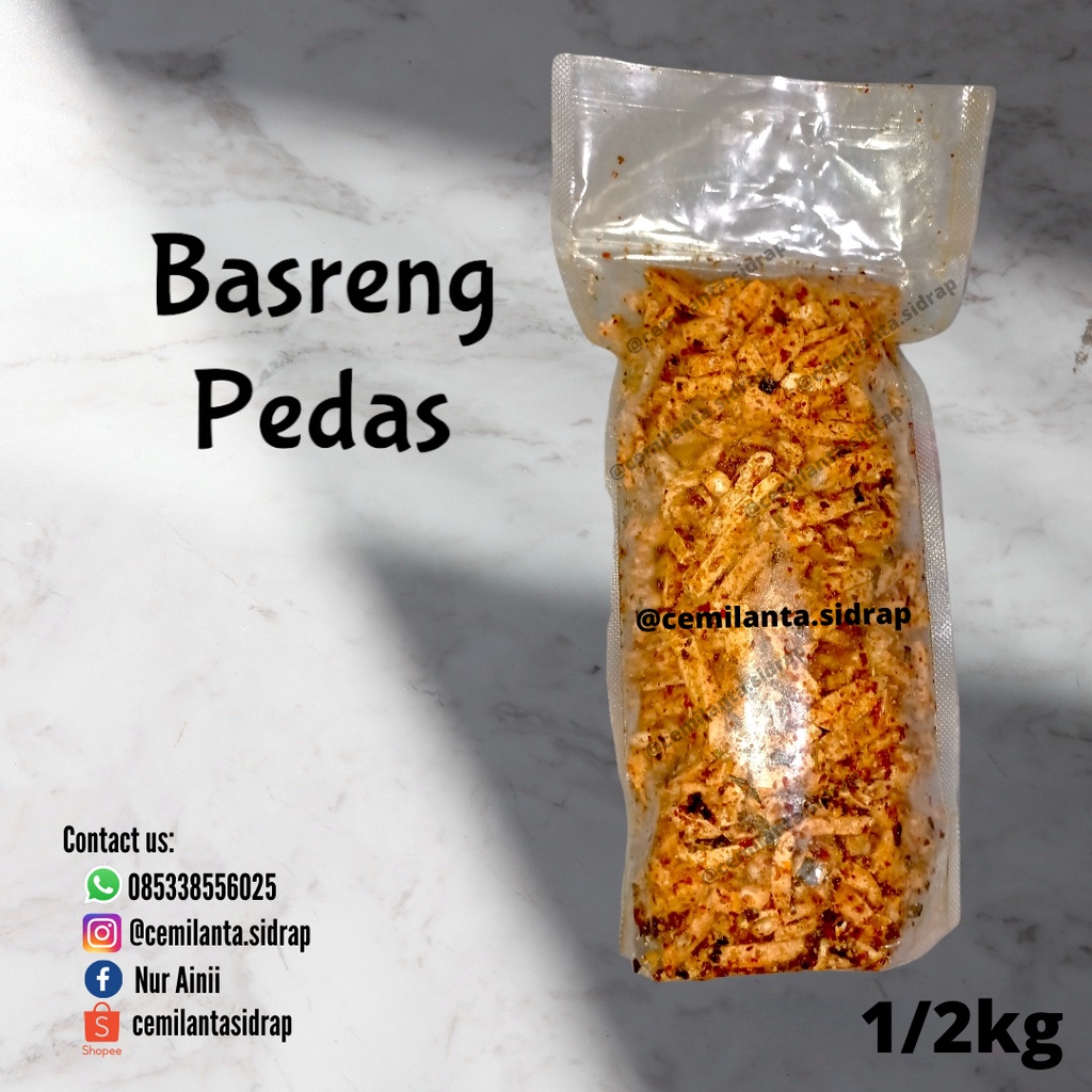 

Basreng Pedas Daun Jeruk 1/2kg
