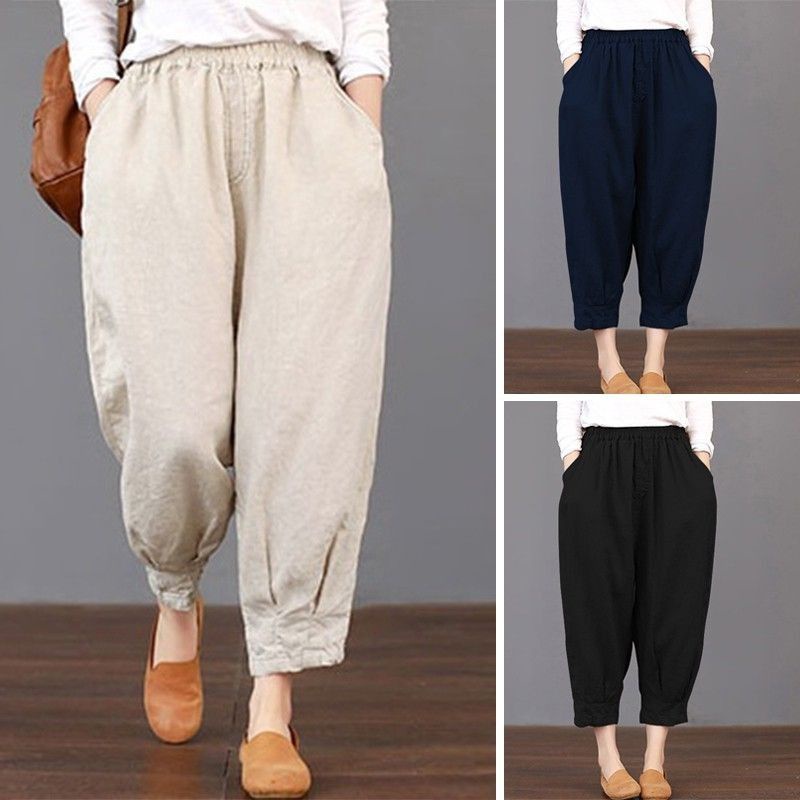 Mera pants / Celana korea catton twill / celana casual wanita