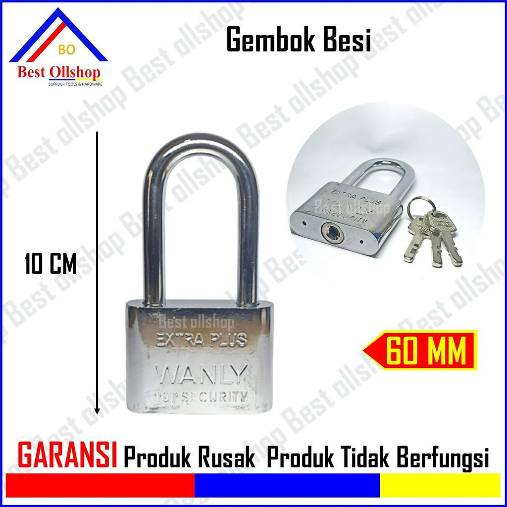 Gembok Pintu Leher Pendek Dan Panjang 60mm / Gembok Pagar gembok anti maling
