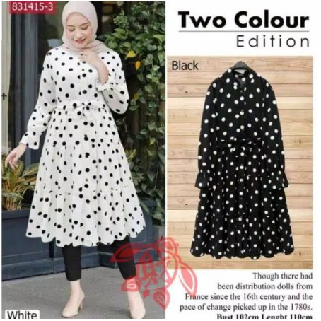 Tunik remaja terbaru long tunik kombinasi atasan tunik wanita jumbo murah kekinian