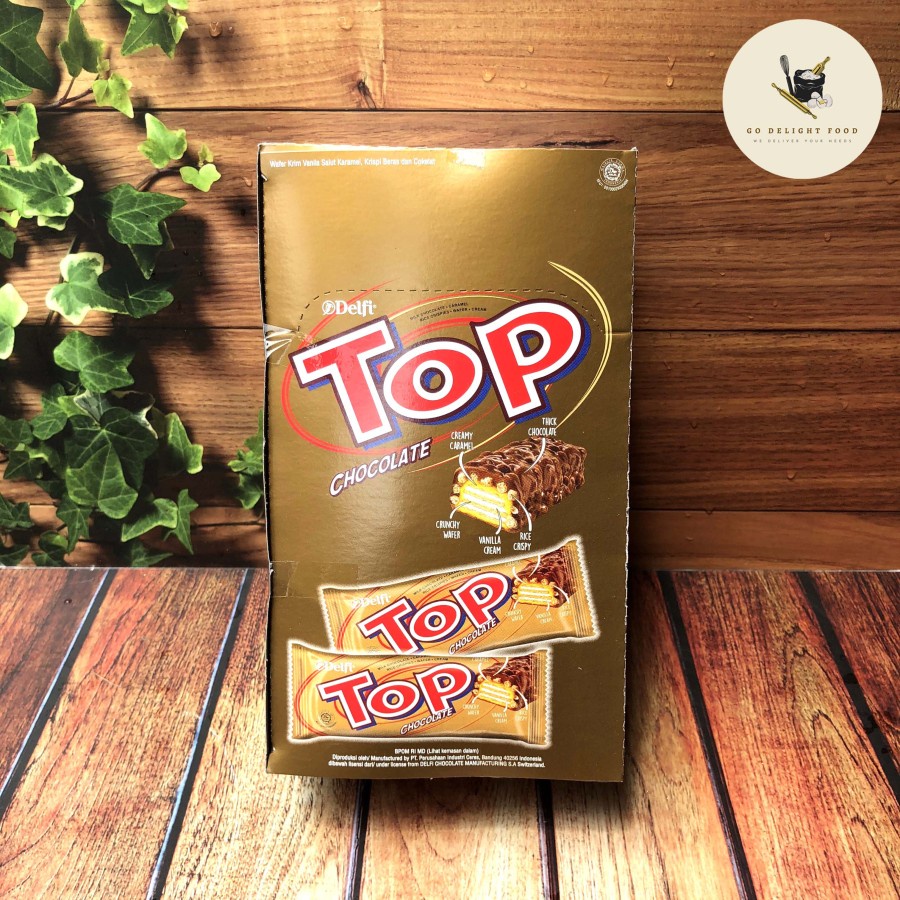 

Top Chocolate 9G - 1 Pcs (Delfi Brand)