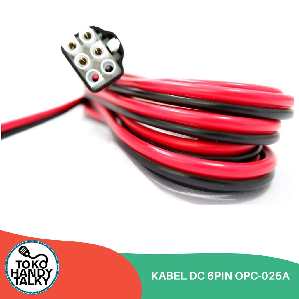 OPC 025 KABEL POWER ICOM IC718 OPC 25 IC 718 OPC25 6 PIN NEW ORIGINAL