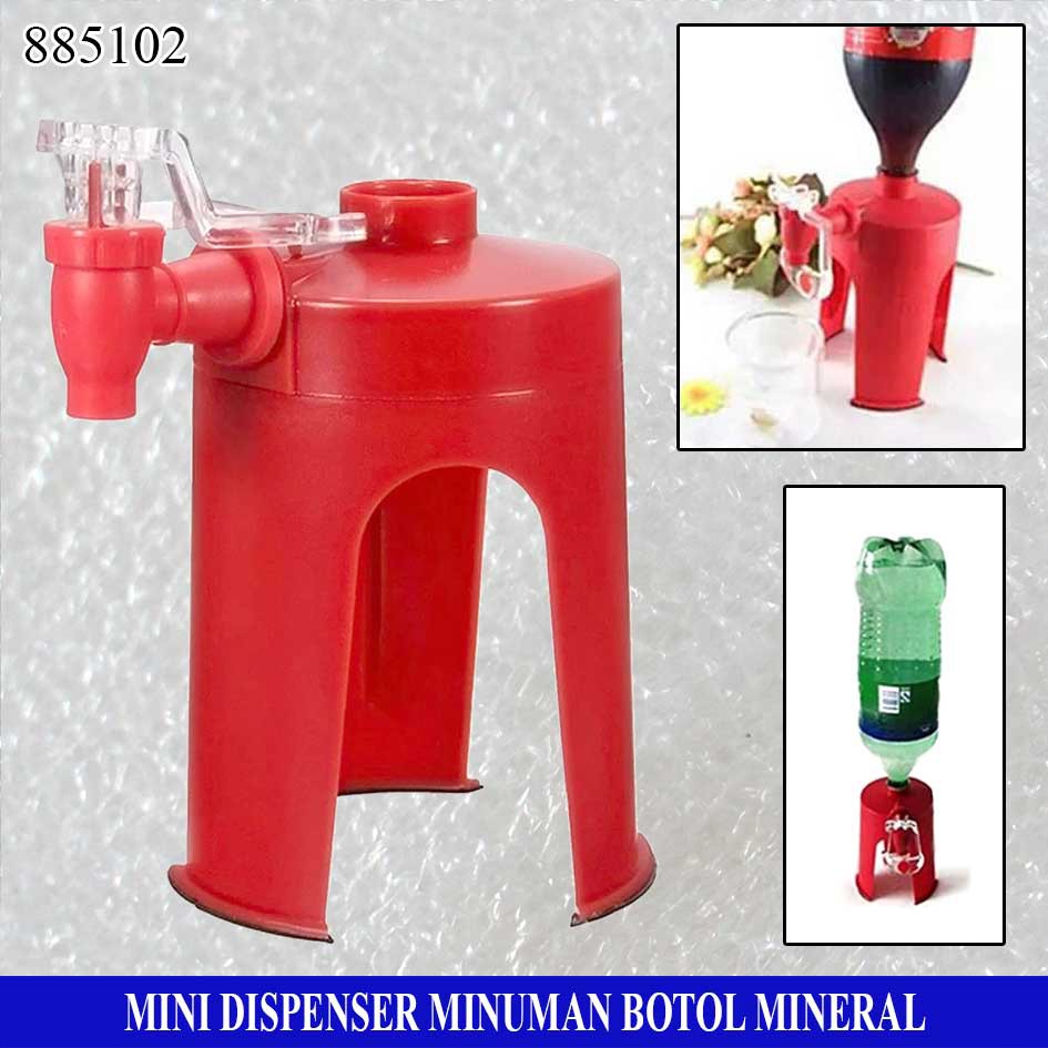 Mini Dispenser Mini Minuman Soda Coca Cola Sprite Fanta Botol Terbalik