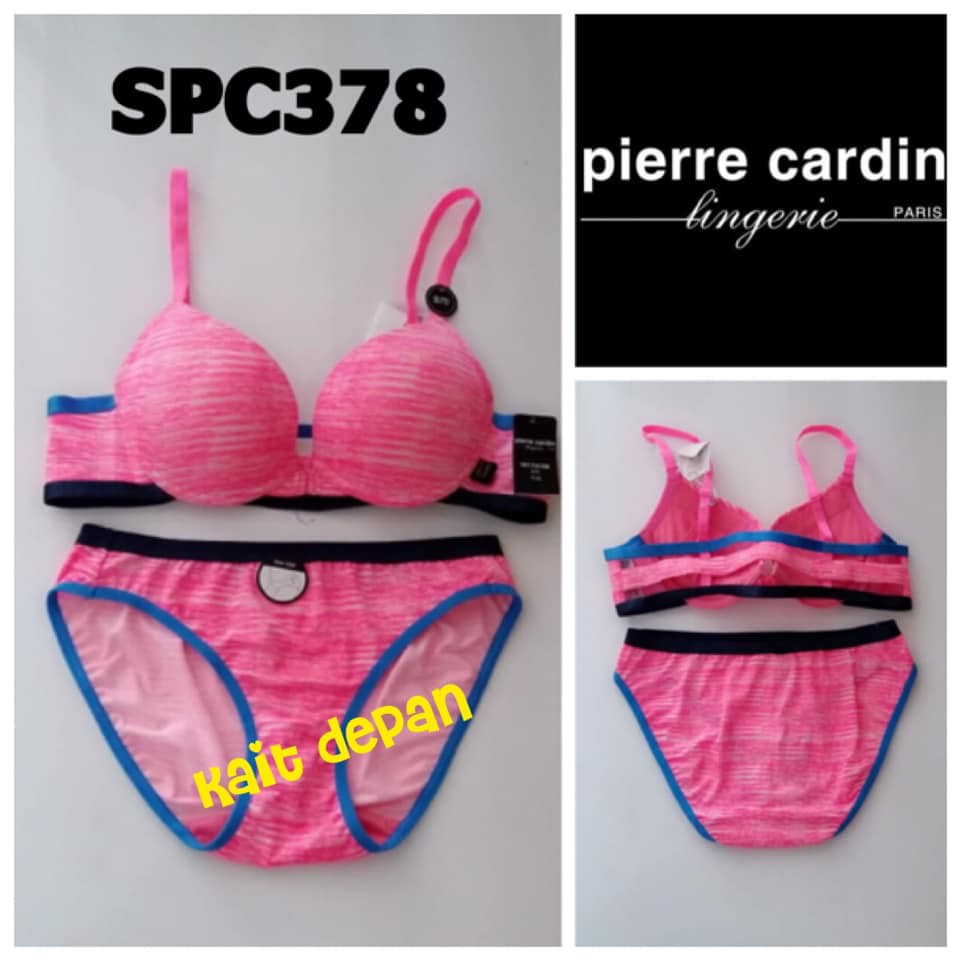 Pierre Cardin BRA SET 378 kait depan sz 32B