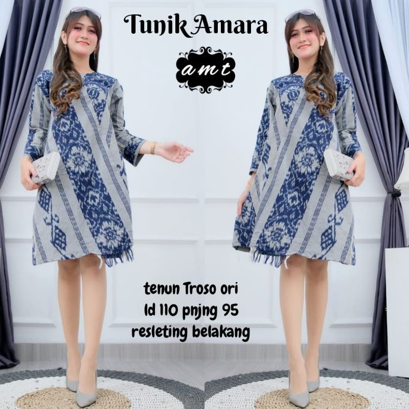 Tunik Amara tenun troso