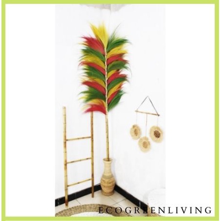 Rayung Stick / Bunga Kering / Dried flower / Bunga Hias / Natural Leaf Rayung Stick (Bundling isi 2)