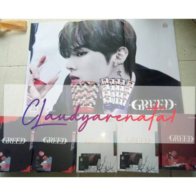 READY INDO ALBUM WOOSEOK GREED