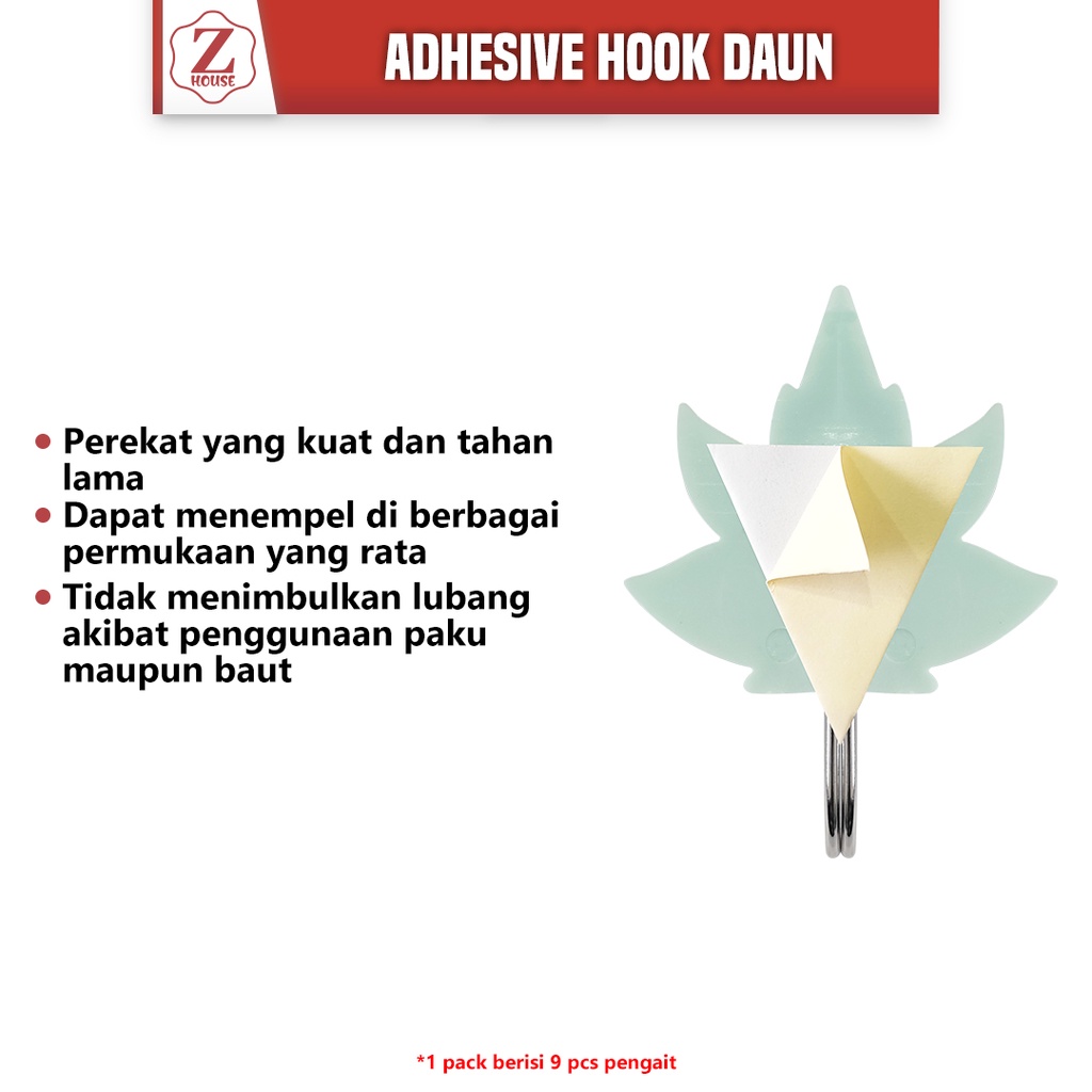 GANTUNGAN DAPUR PRAKTIS KAPSTOK TEMPEL GANTUNGAN KAPSTOK HOOK DAUN GANTUNGAN TEMEPEL MURAH KAPSTOK TEMPEL MURAH