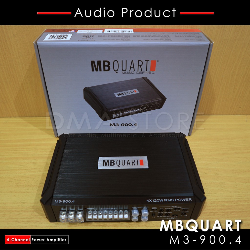 Power Amplifier MB QUART M3-900.4