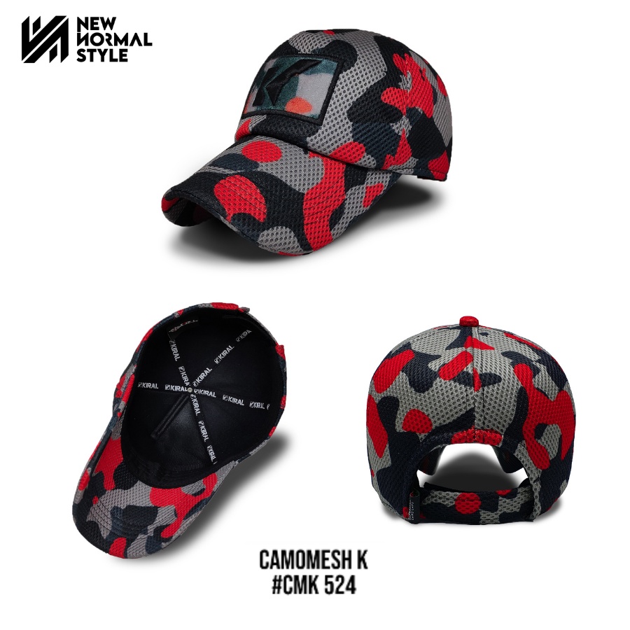 CMK 508 Topi Pria Distro Baseball Jaring Tactical Komando Pria Wanita Cowok Kekinian Original Keren Dewasa Murah