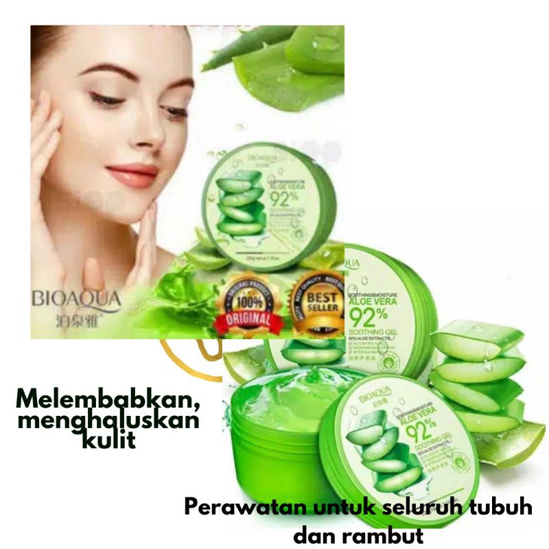 Aloevera soothing gel, aloevera gel,gel lidah buaya, cream lidah buaya, aloevera