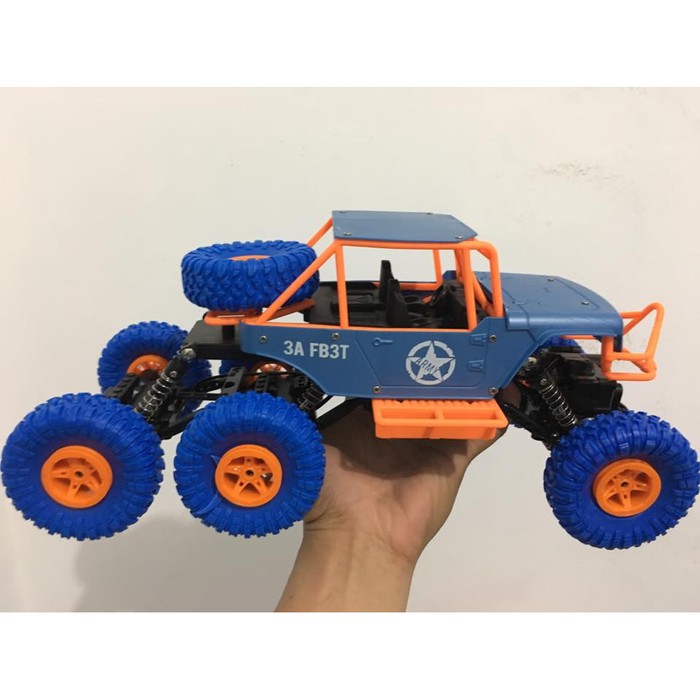 RC Defender Jeep Mobil Remot 6WD KING ROCK CRAWLER 2.4Ghz