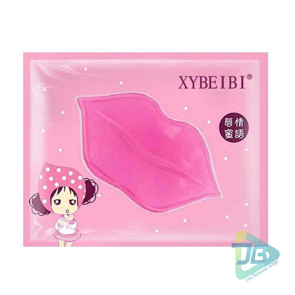 RT41 MASKER BIBIR LIP MASK LIPMASK PELEMBAB BIBIR ANTI KERING PINK COLLAGEN MOISTURIZING MOIST JB5295