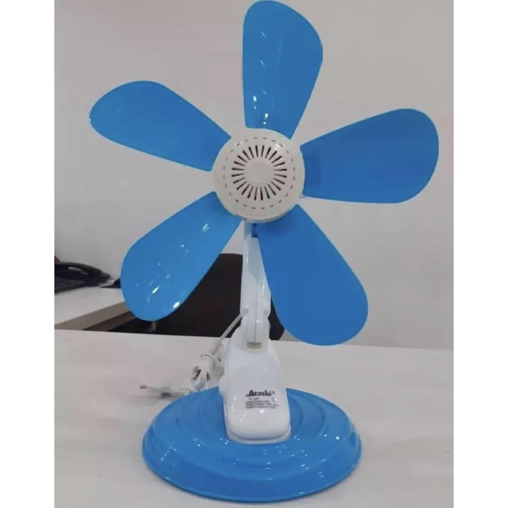 Arashi - Kipas Angin duduk / Kipas Angin Jepit Clip Fan AR138 20 Watt