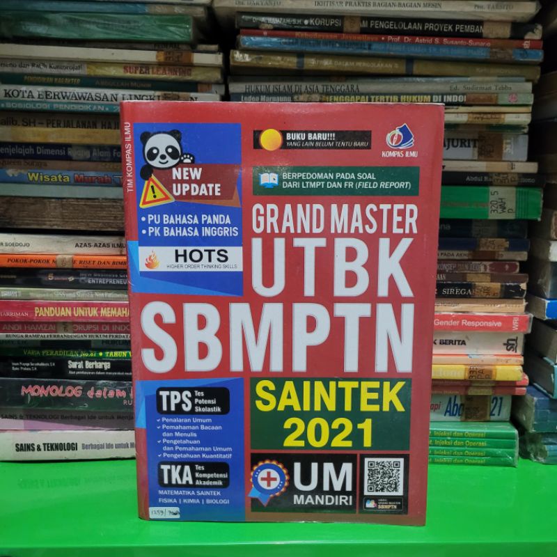 BUKU SOAL - SOAL UTBK SBMPTN SAINTEK 2021