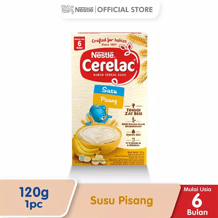 NESTLE CERELAC BUBUR SEREAL  all variant