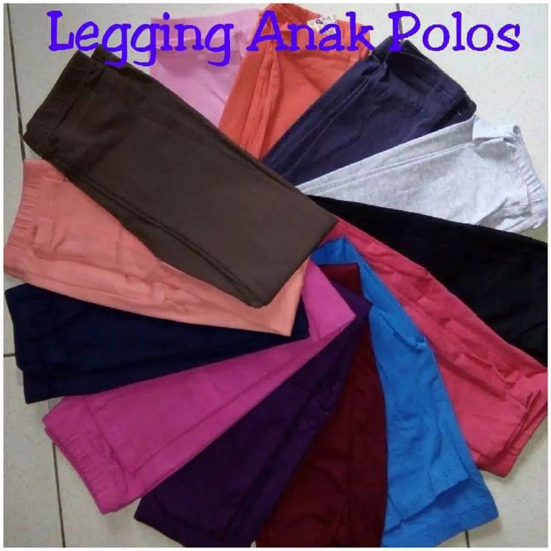 Legging anak 1-2 tahun kodian warna campur