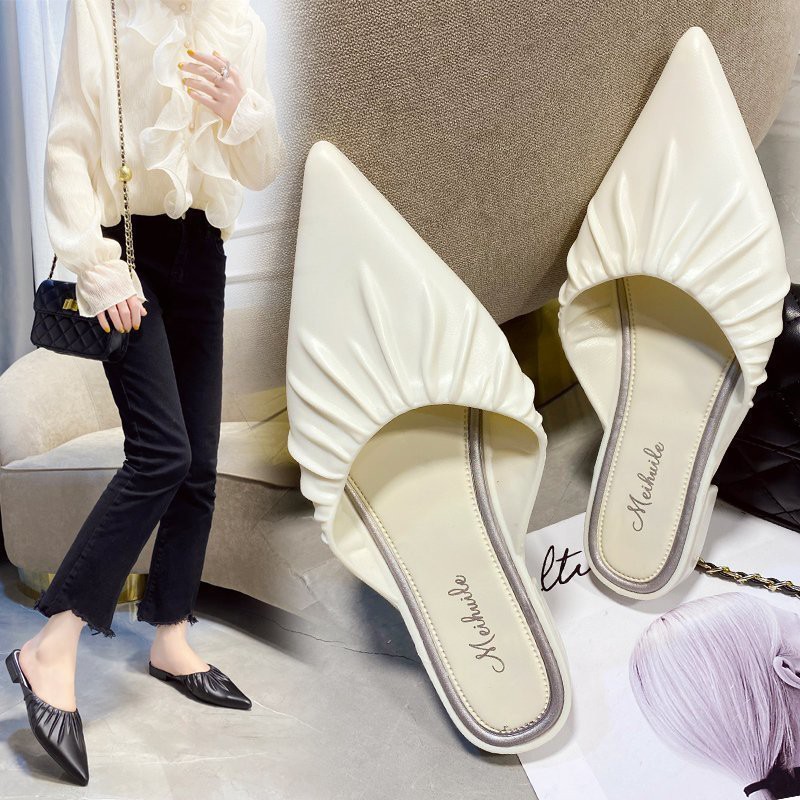 FD Sandal Slop Fashion Wanita Cantik Korea Sendal Cewek Kekinian 2020 DI-061