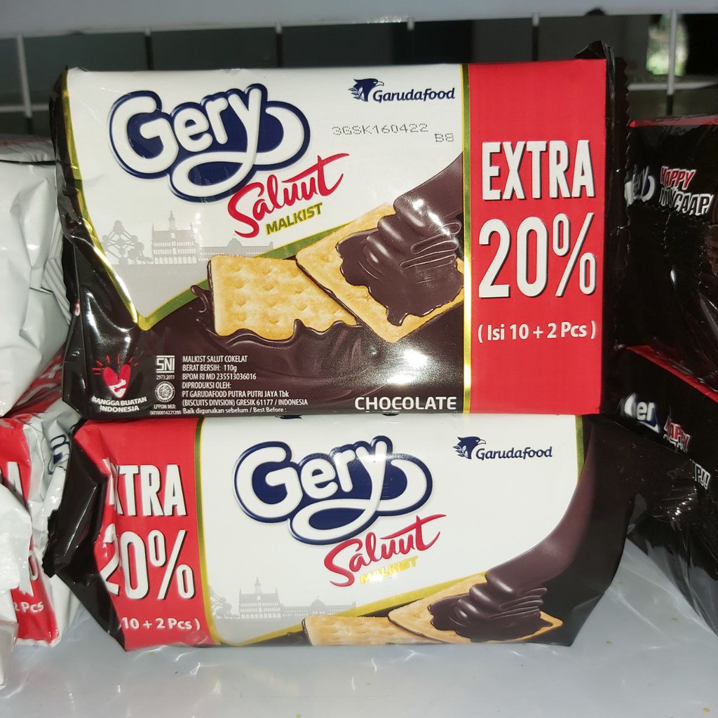 

GERY SALUUT MALKIST CHOCOLATE COKLAT 110 GR