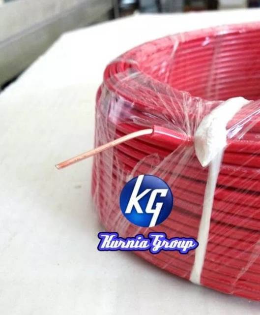 KABEL NYA KITANI 1.5mm PANJANG 50M FULL KABEL ENGKEL TUNGGAL KAWAT TEMBAGA MURNI SNI LMK INSTALASI