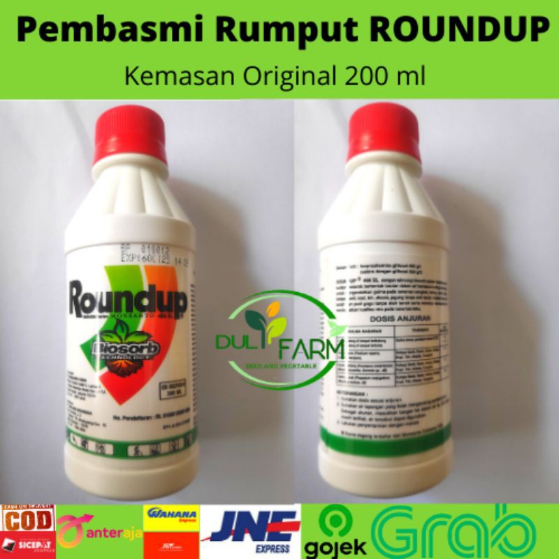 Pembasmi Rumput Liar Roundup Herbisida Buatan 200 Ml