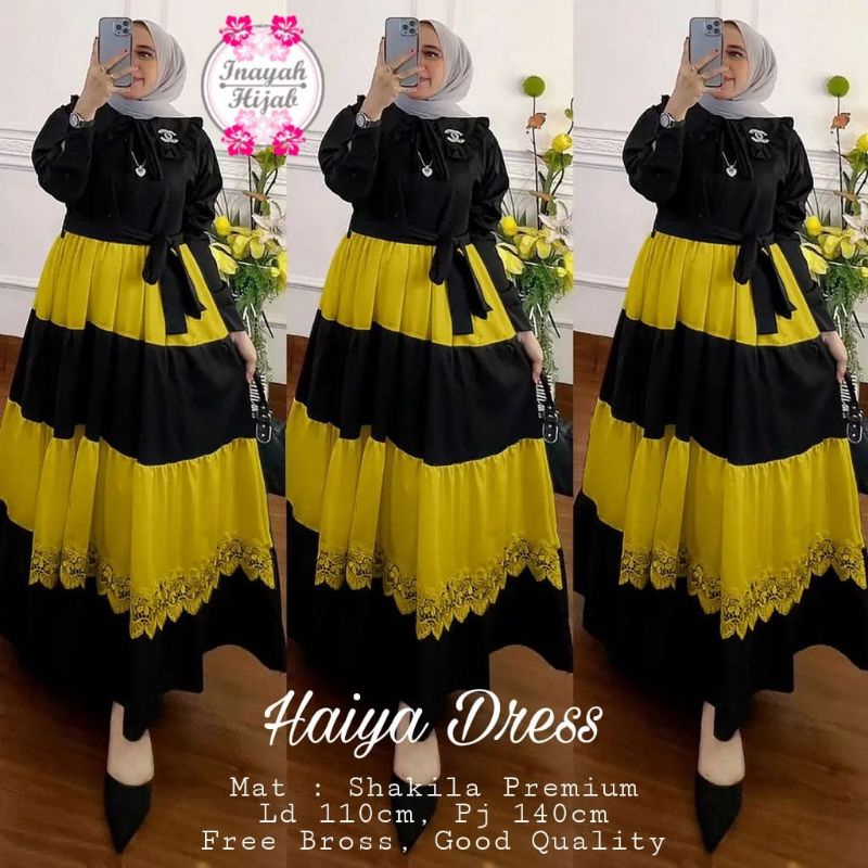 HAIYA DRESS BY INAYAH