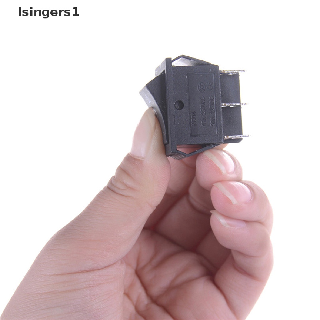 (lsingers1) 2pcs Saklar Rocker On-Off 6 Pin