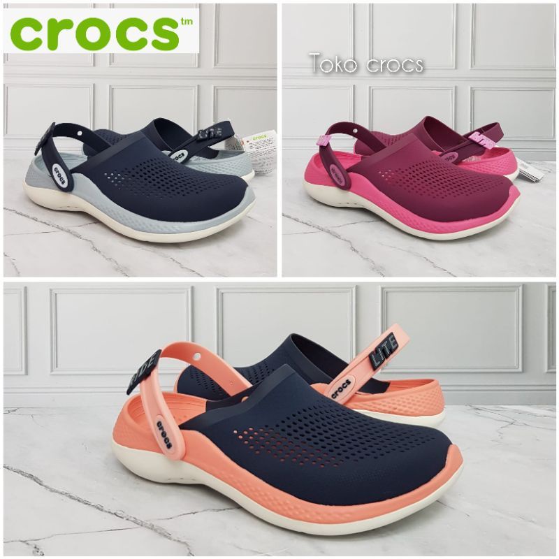 Sandal Crocs wanita literide 360 clog / Crocs literide clog 360