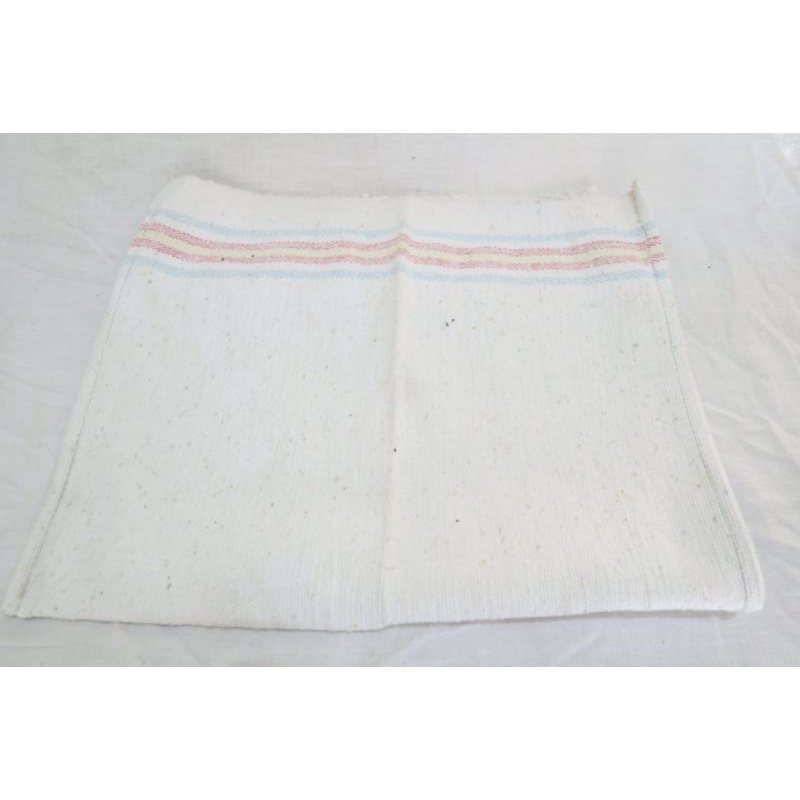 KAIN PEL PUTIH DOUBEL 60x80