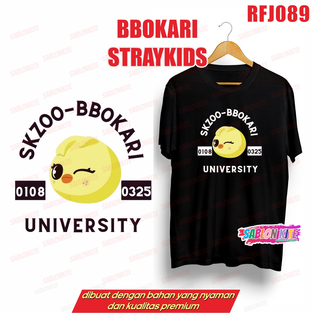 MURAH!!! KAOS SKZOO STRAYKIDS RFJ089 LEEBIT DLL UNISEX