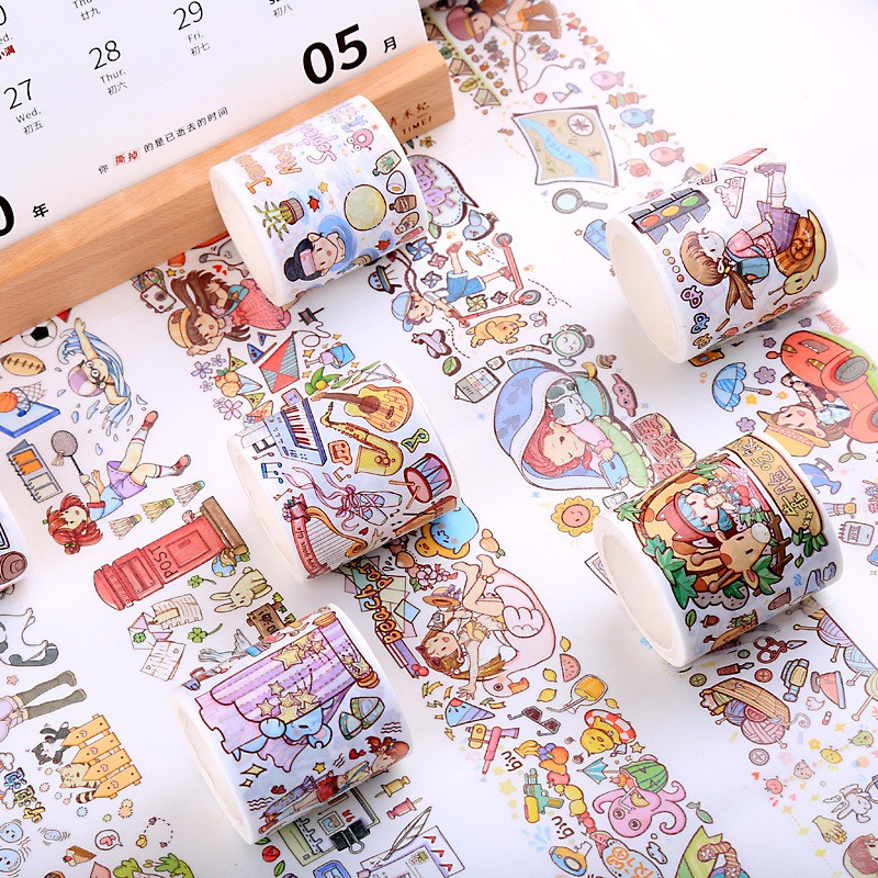 

[Artopia] Washi Tape Honey 4.5x3m Lucu Hiasan Scrapbook Bujo Journaling Journal