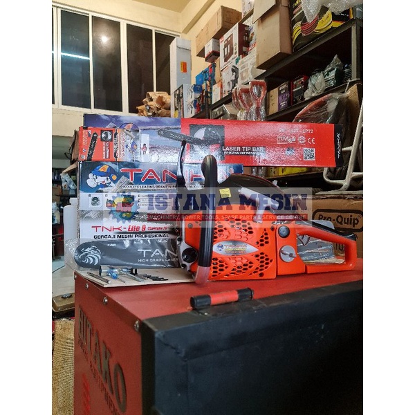 MESIN POTONG KAYU TANIKA LITE 9 CHAINSAW 25INCI SINSO SENSO GERGAJI KAYU
