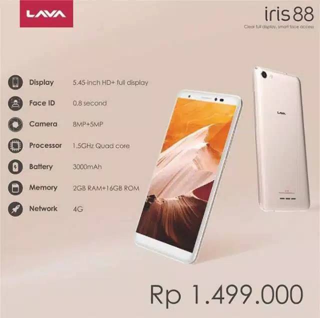 Lava Iris 88 Garansi Resmi Shopee Indonesia