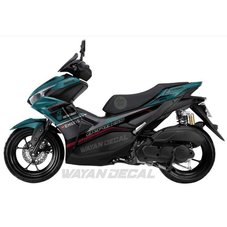 decal aerox 2021 petronas black visit indonesia/decal all new  aerox 2021 terbaru