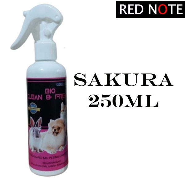 Kitty Plus Bio Clean &amp; Fresh Penghilang Bau Pesing &amp; Kotoran Hewan 250ml