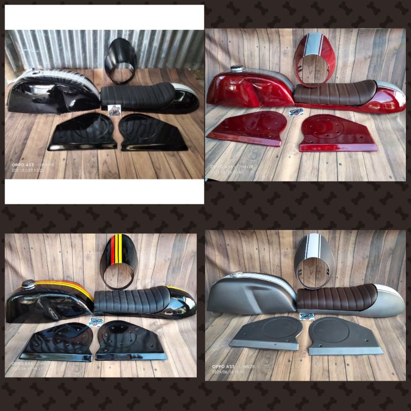 Paket Caferacer Cat Paket Baju Caferacer Cat Baju Caferacer