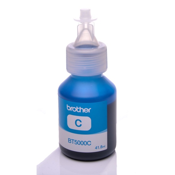 CYAN Brother BT5000C Tinta Printer - Ink Cartridge BIRU 100% ORIGINAL BT5000