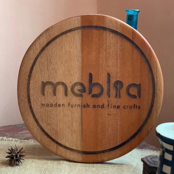 

[ FREE GRAFIR ] Aleya Wooden Sign Board Papan Logo Papan Nama Kayu